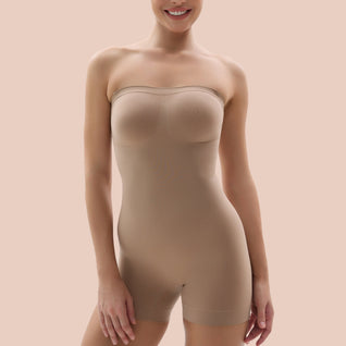 CHELSEA LANE SEAMLESS REMOVABLE THONG BODYSUIT