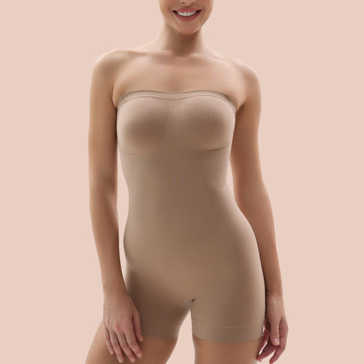 CHELSEA LANE SEAMLESS REMOVABLE THONG BODYSUIT